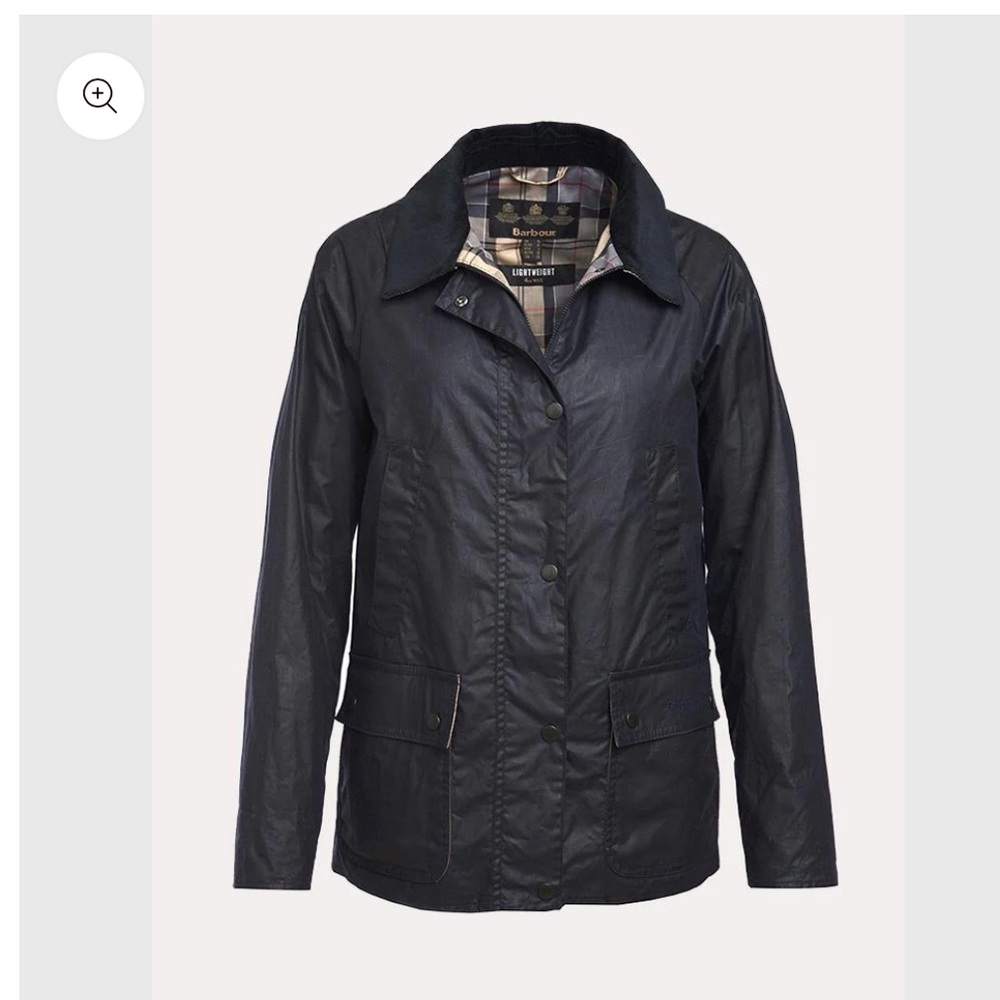 Barbour Navy Military Field Jacket